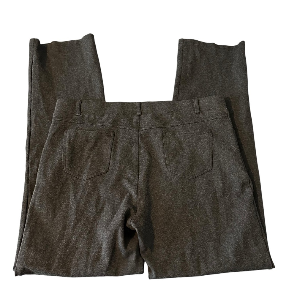 Betabrand Pants Womens XL Grey  Straight Leg Yoga Business Casual Office - Picture 8 of 8